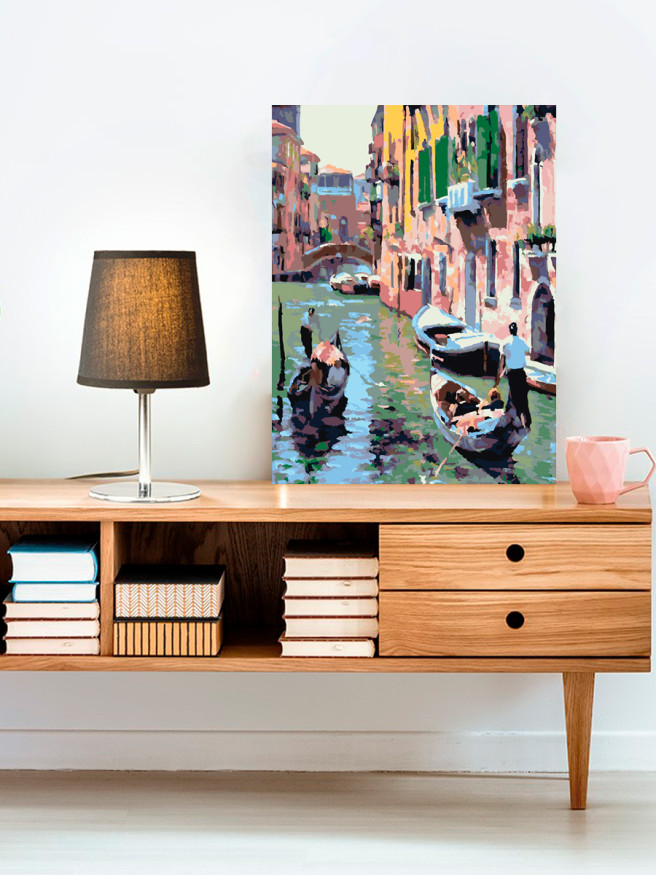 Картина по номерам &amp;quot;Прогулка по Венеции&amp;quot;