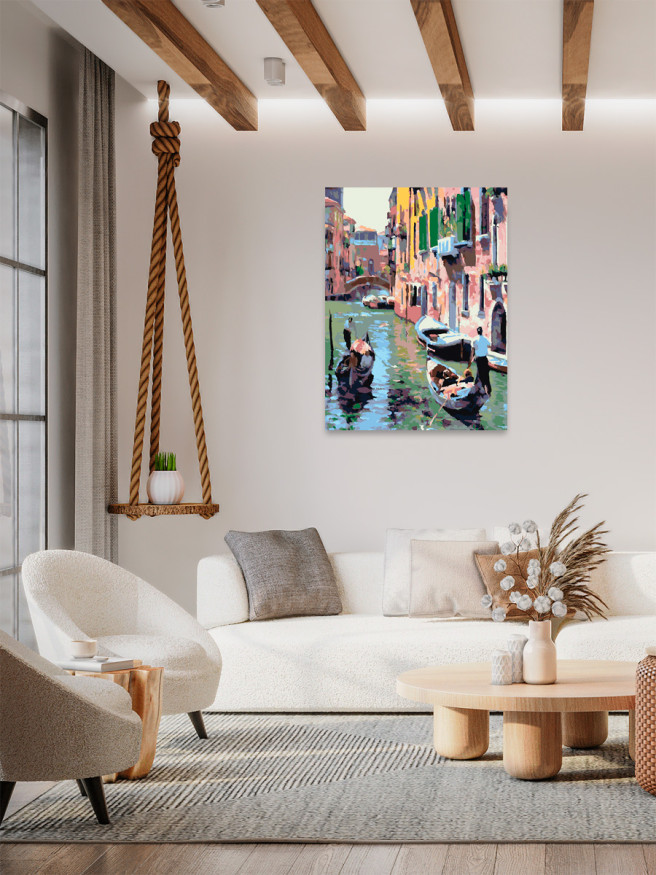 Картина по номерам &amp;quot;Прогулка по Венеции&amp;quot;
