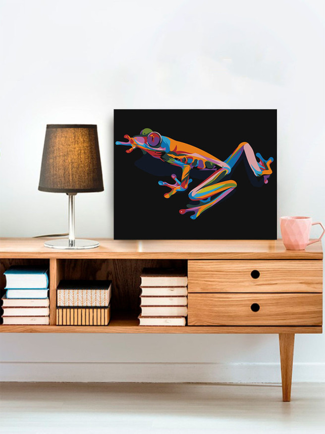 Raqamlar bo&amp;#039;yicha rasm &amp;quot; Qurbaqa&amp;quot;