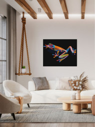 Raqamlar bo&#039;yicha rasm &quot; Qurbaqa&quot;