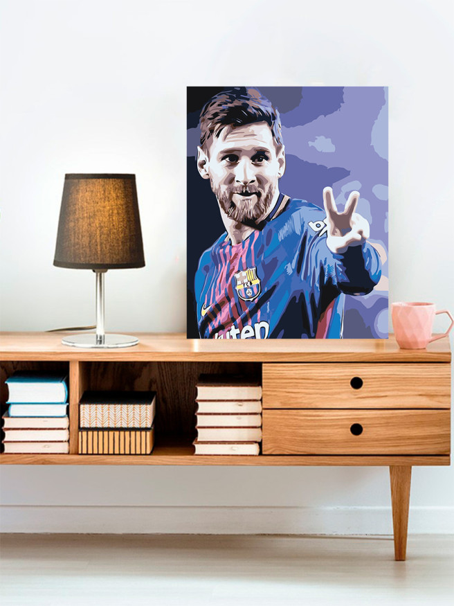 Raqamlar bo&amp;#039;yicha rasm &amp;quot;Lionel Messi&amp;quot;