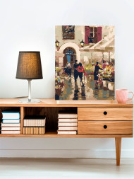 Картина по номерам &amp;quot;Пара в Париже&amp;quot;