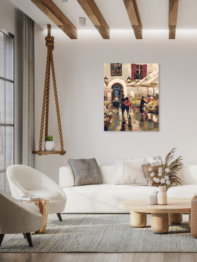 Raqamlar bo&amp;#039;yicha rasm &amp;quot;Parijdagi er-xotin&amp;quot;