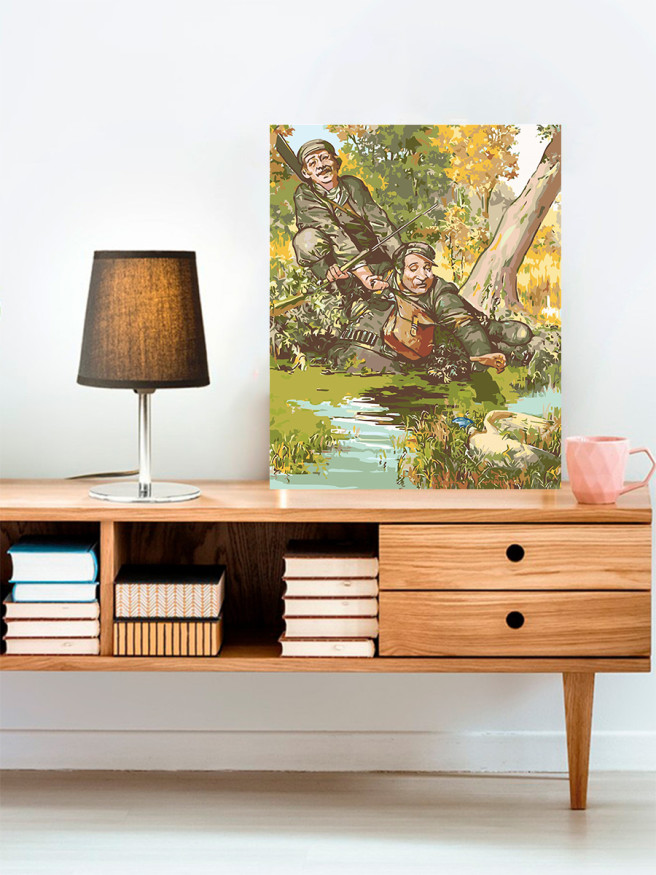 Картина по номерам &amp;quot;Охотники&amp;quot;