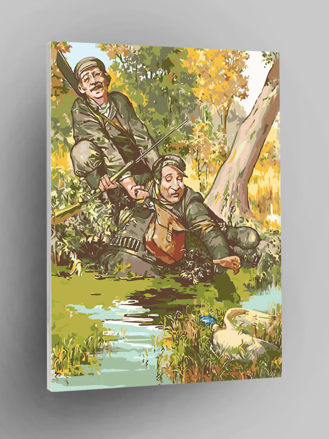 Картина по номерам &amp;quot;Охотники&amp;quot;