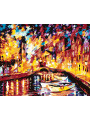 Картина по номерам &amp;quot;Лодки в городе&amp;quot;