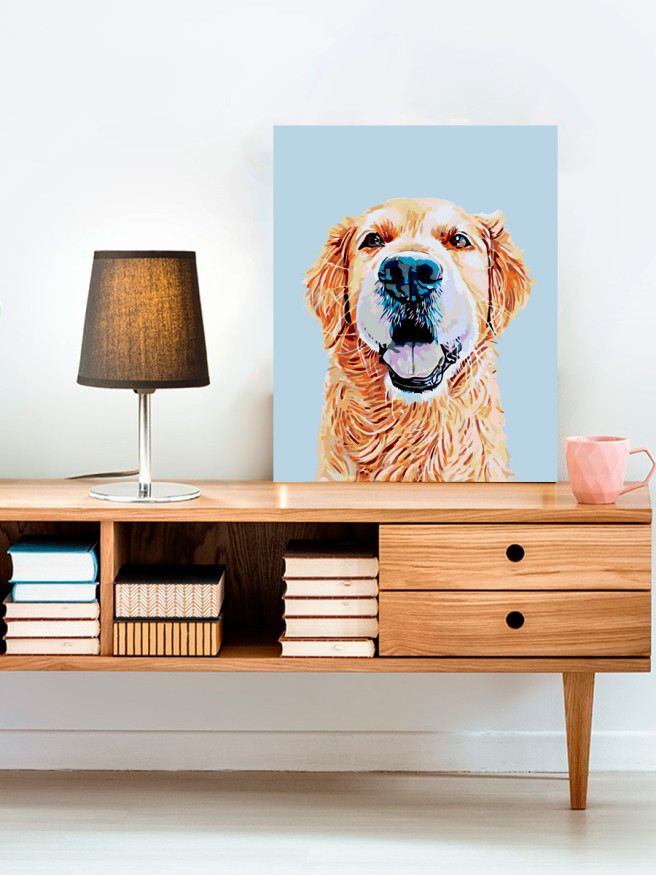 Raqamlar bo&amp;#039;yicha rasm &amp;quot;Kuchuk rasmi&amp;quot;