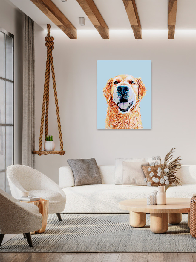 Raqamlar bo&amp;#039;yicha rasm &amp;quot;Kuchuk rasmi&amp;quot;