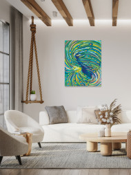 Raqamlar bo&#039;yicha rasm &quot;Tovuz dumi&quot;