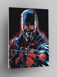 Raqamlar bo&#039;yicha rasm &quot;Otishmachi&quot;