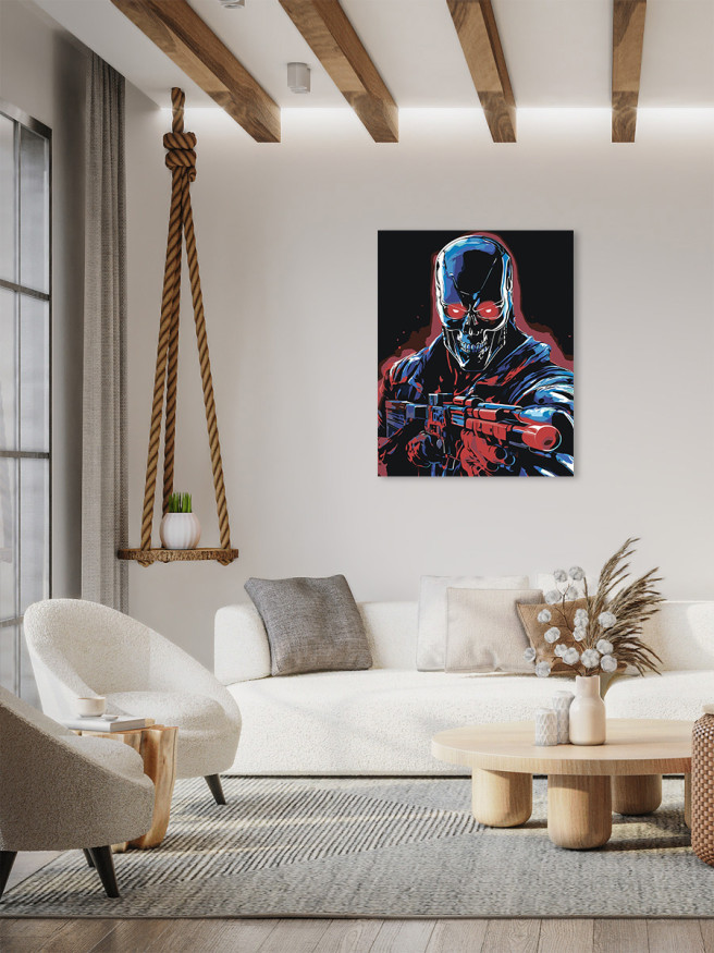 Raqamlar bo&amp;#039;yicha rasm &amp;quot;Otishmachi&amp;quot;