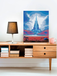 Raqamlar bo&#039;yicha rasm &quot;Ulug&#039;vor qal&#039;a&quot;