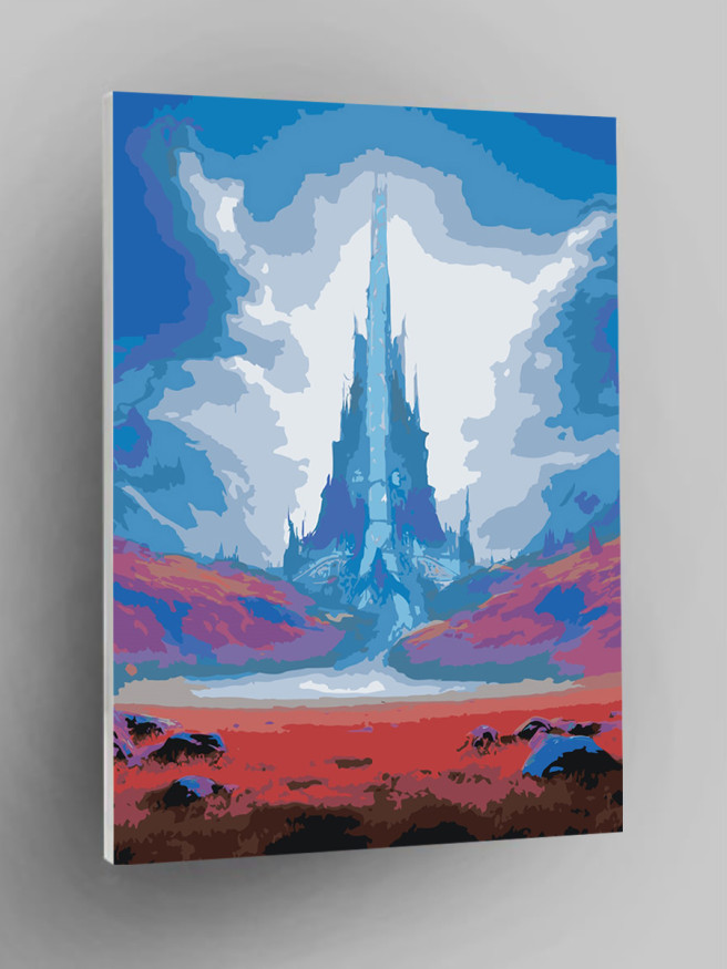 Raqamlar bo&amp;#039;yicha rasm &amp;quot;Ulug&amp;#039;vor qal&amp;#039;a&amp;quot;