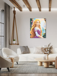 Картина по номерам &amp;quot;Рыжеволосая девушка&amp;quot;