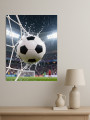 Holstga bosilgan poster &amp;quot;Yomg‘irdagi gol&amp;quot;
