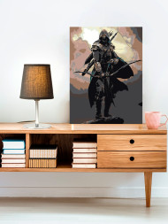 Картина по номерам &amp;quot;Тёмный воин&amp;quot;
