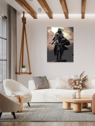 Картина по номерам &amp;quot;Тёмный воин&amp;quot;