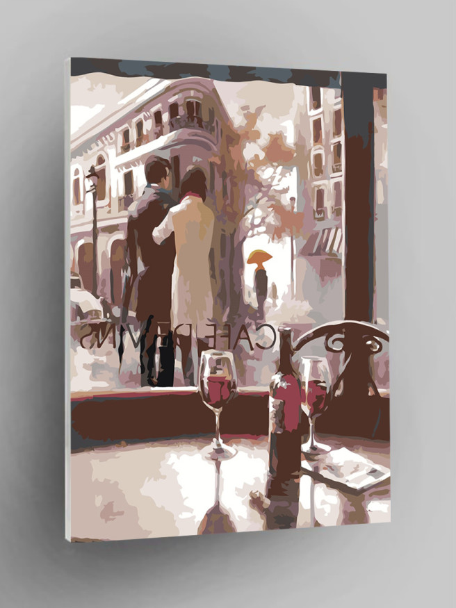 Картина по номерам &amp;quot;Пара у окна&amp;quot;