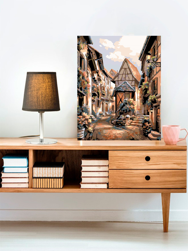 Картина по номерам &amp;quot;Деревня&amp;quot;