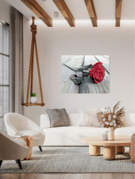 Raqamlar bo'yicha rasm "Rose"