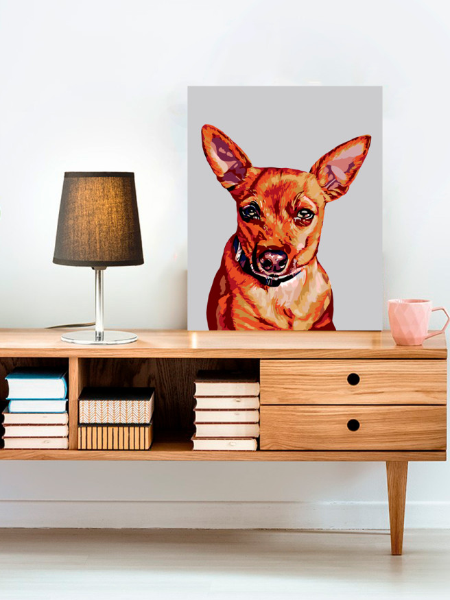 Картина по номерам &amp;quot;Чихуахуа&amp;quot;