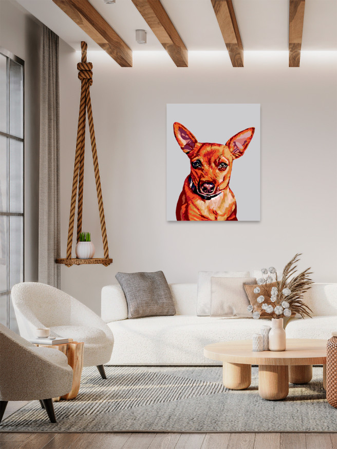 Картина по номерам &amp;quot;Чихуахуа&amp;quot;