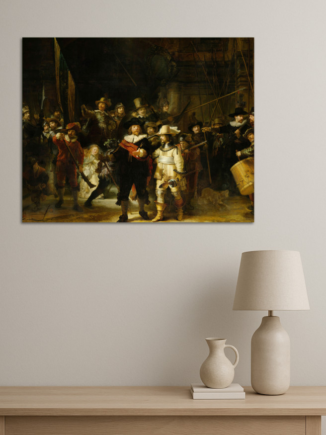 Постер на холсте &amp;quot;Рембрандт – Ночной дозор&amp;quot;