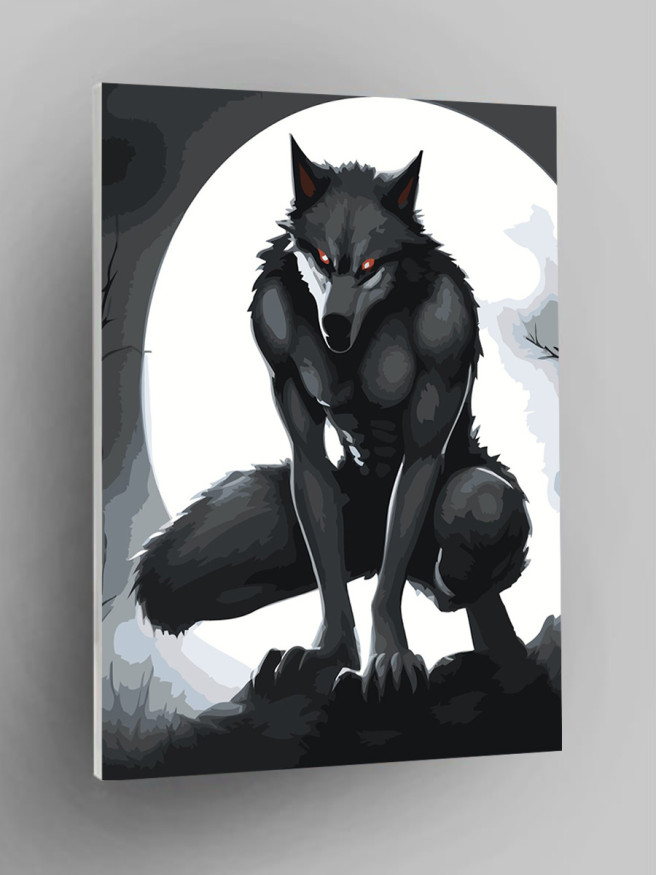 Картина по номерам &amp;quot;Оборотень&amp;quot;