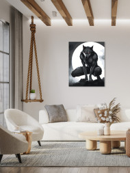 Картина по номерам &amp;quot;Оборотень&amp;quot;