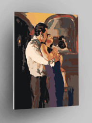 Картина по номерам &amp;quot;Влюблённая пара&amp;quot;