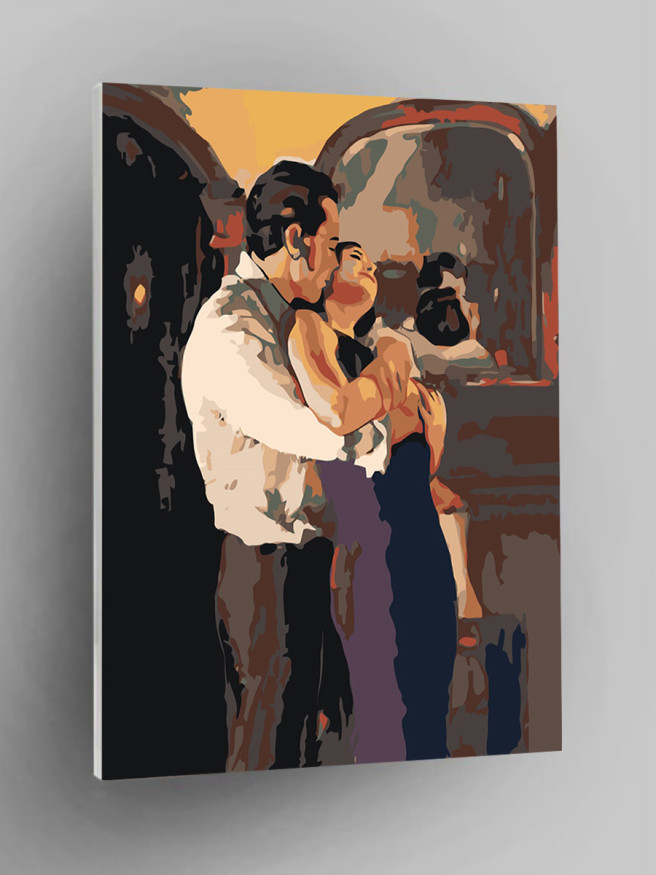 Raqamlar bo&amp;#039;yicha rasm &amp;quot;Sevishgan juftlik&amp;quot;