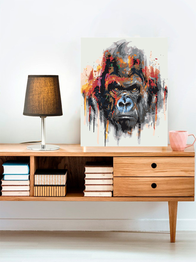 Картина по номерам &amp;quot;Обезьяна&amp;quot;