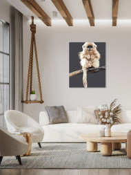 Картина по номерам &amp;quot;Обезьянка на ветке&amp;quot;