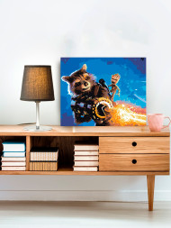 Raqamlar bo&#039;yicha rasm &quot;Raketa Yenot&quot;