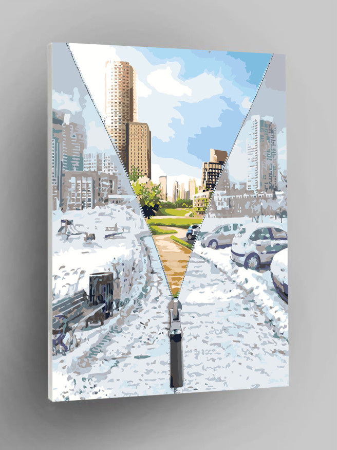 Raqamlar bo&amp;#039;yicha rasm &amp;quot;Fasllarning o&amp;#039;zgarishi&amp;quot;