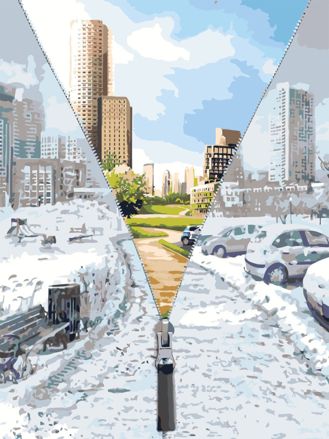 Raqamlar bo&amp;#039;yicha rasm &amp;quot;Fasllarning o&amp;#039;zgarishi&amp;quot;