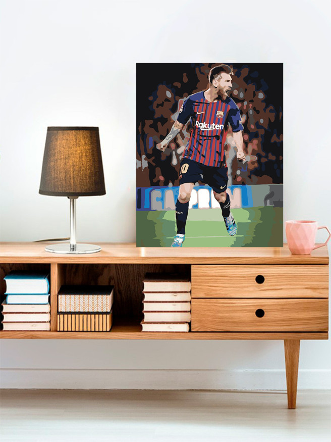 Raqamlar bo&amp;#039;yicha rasm &amp;quot;Lionel Messi&amp;quot;