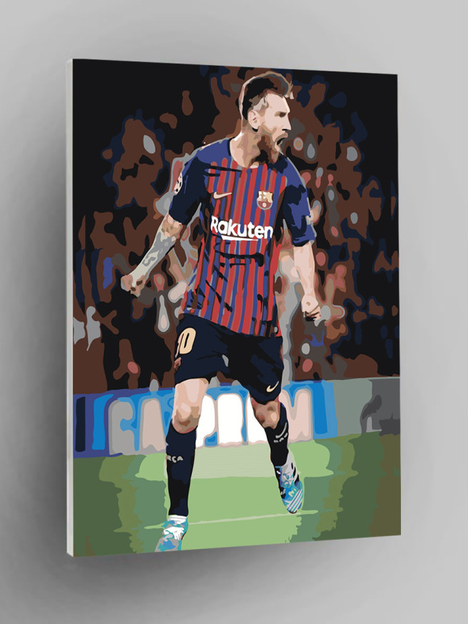 Raqamlar bo&amp;#039;yicha rasm &amp;quot;Lionel Messi&amp;quot;