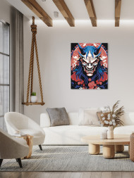 Raqamlar bo&#039;yicha rasm &quot;Iblis&quot;