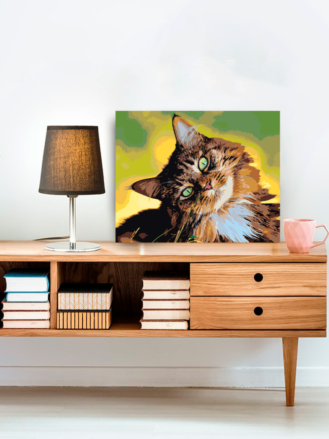 Raqamlar bo&amp;#039;yicha rasm &amp;quot;Ko&amp;#039;k-ko&amp;#039;z pishakcha&amp;quot;