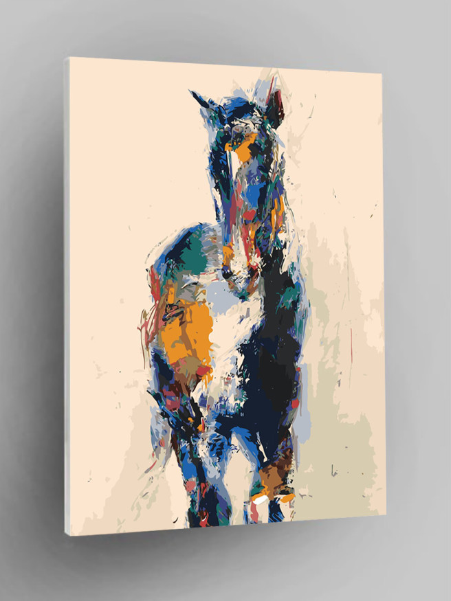 Raqamlar bo&amp;#039;yicha rasm &amp;quot;Ajoyib ot&amp;quot;