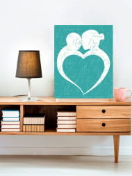 Картина по номерам &amp;quot;Любовь&amp;quot;