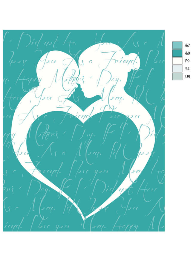 Raqamlar bo&amp;#039;yicha rasm &amp;quot;Sevgi&amp;quot;