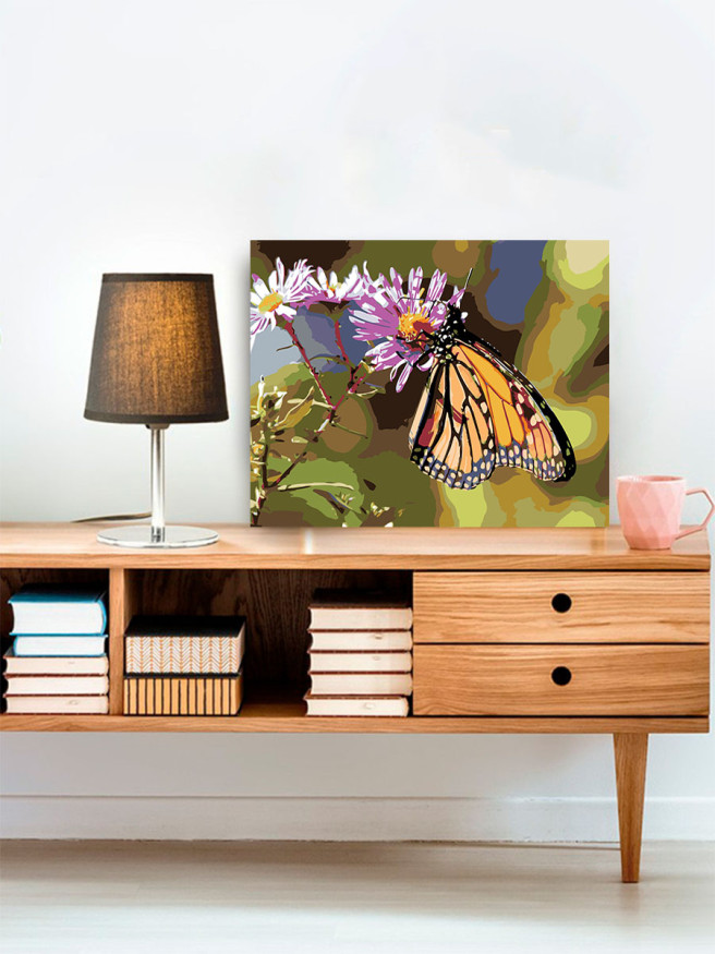 Картина по номерам &amp;quot;Бабочка&amp;quot;