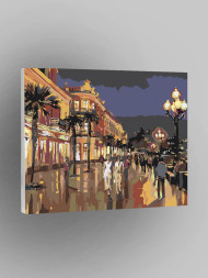 Картина по номерам &amp;quot;Народные гуляния&amp;quot;