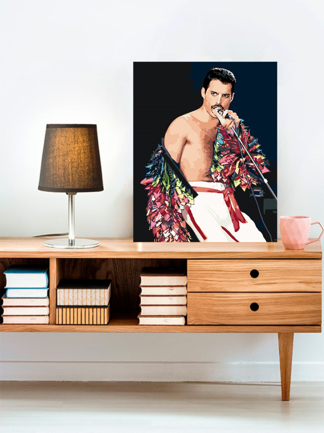 Картина по номерам &amp;quot;Фредди Меркьюри&amp;quot;