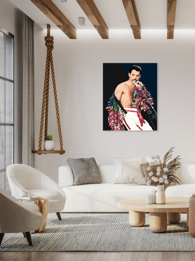 Картина по номерам &amp;quot;Фредди Меркьюри&amp;quot;