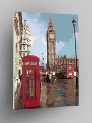 Raqamlar bo&#039;yicha rasm &quot;London&quot;