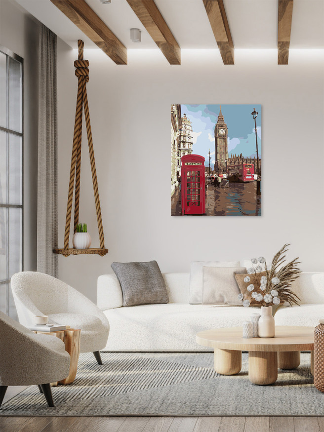 Картина по номерам &amp;quot;Лондон&amp;quot;