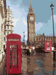 Raqamlar bo&#039;yicha rasm &quot;London&quot;